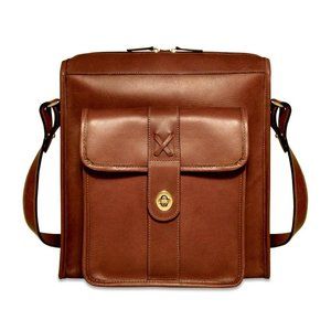 EUC Jack Georges Belmont North/South Messenger Bag #B2524